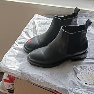 Steve Madden Black Men's Ankle Boots